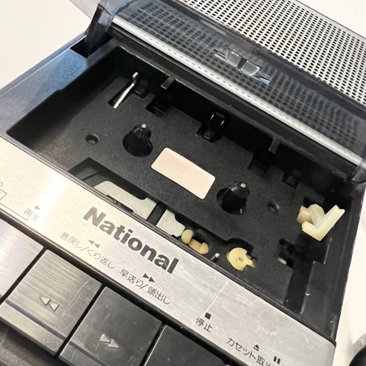 ナショナル RQ-2735 カセットレコーダー可動品 - メルカリ