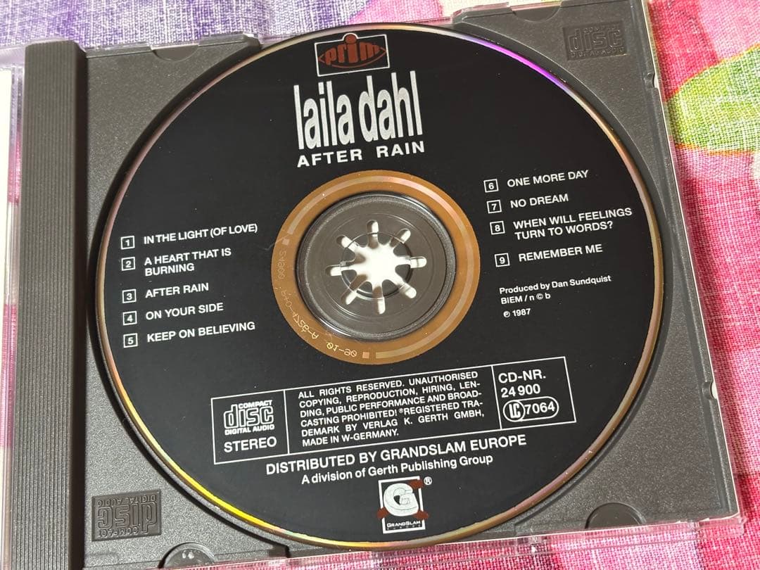 laila dahl After Rain CD
