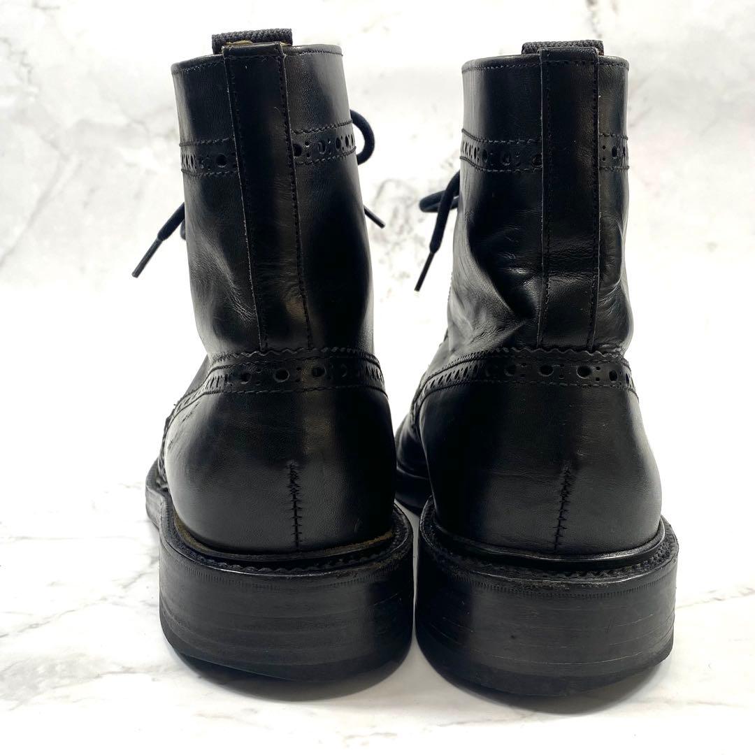 美品】アルフレッドサージェント カントリーブーツ メダリオン 英国製