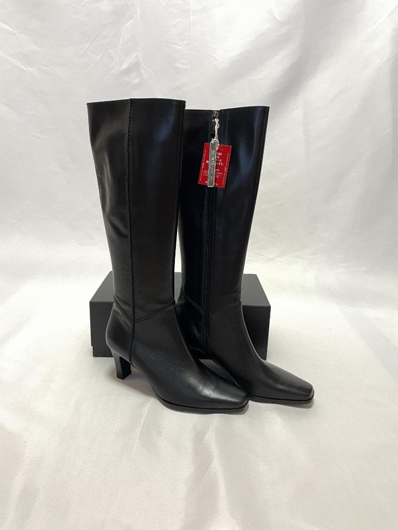 【年始限定】新品Regal ロングブーツ黒サイズ 23.5 楽天市場】クーポンで最大30％OFF□ ロングブーツフラット 春 秋 冬