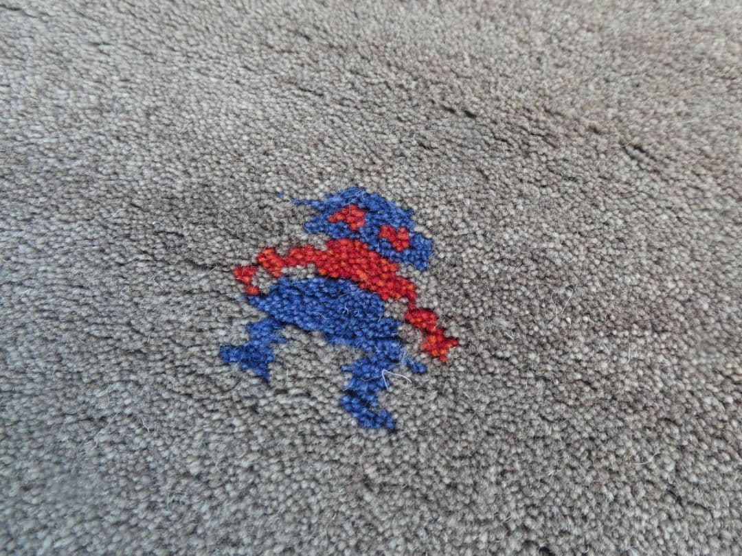 ⏰️タイムセール⏰️ 142×73cm ギャッベ 手織り 民族ギャッベ ラグ