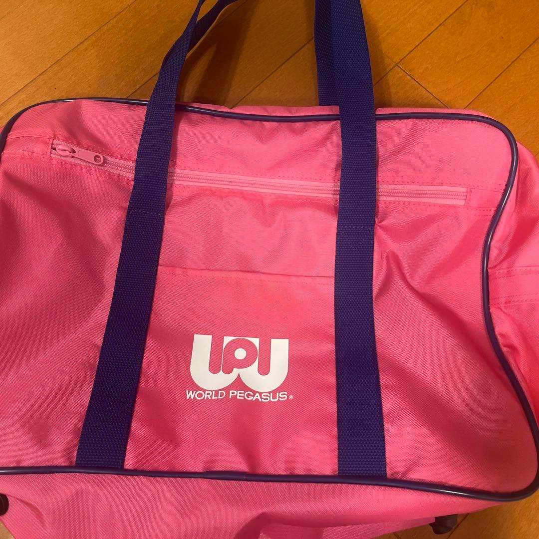 旧ワッペ ピンク スクバ 最終値引き 最大53%☆3/1迄 ワールドペガサス スクールバッグ 高校生 女子 女子