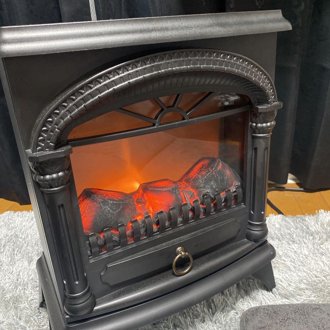 暖炉風電気ヒーター 楽天市場】暖炉型ファンヒーター ブラック ヒーター 暖炉風暖房 暖炉