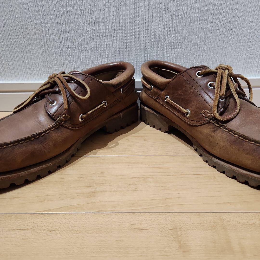 美品　Timberland　3eye 5AS2M 27.0cm. ブラウン