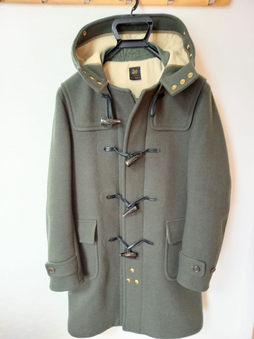 値引き❗　SCYE BASICS オリーブ ダッフルコート S 日本製　美品 OLIVE des OLIVE（オリーブデオリーブ） スクールコート 女子用