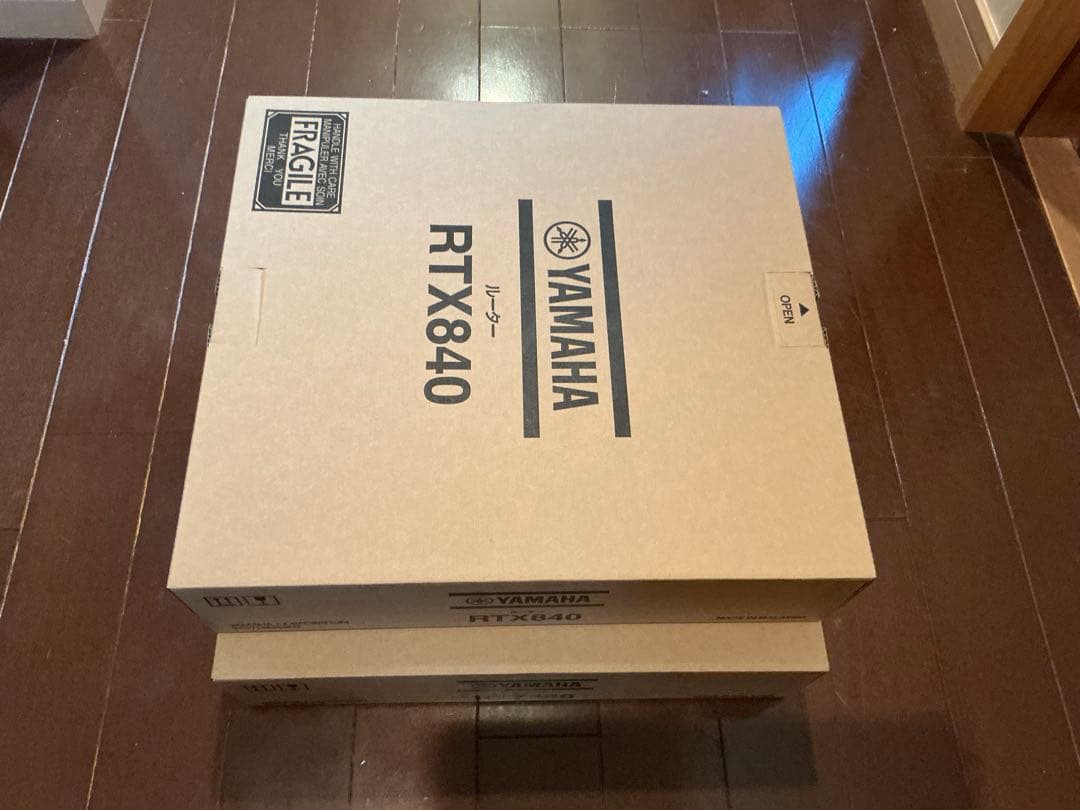 新品未開封品YAMAHA RTX840 有線LANルーター Amazon | ヤマハ ギガアクセスVPNルーター RTX840 | ヤマハ(YAMAHA