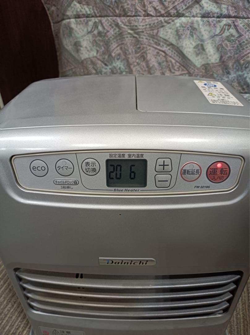 八6826] ダイニチ 2019年製 ブルーヒーター FW-3219S - メルカリ