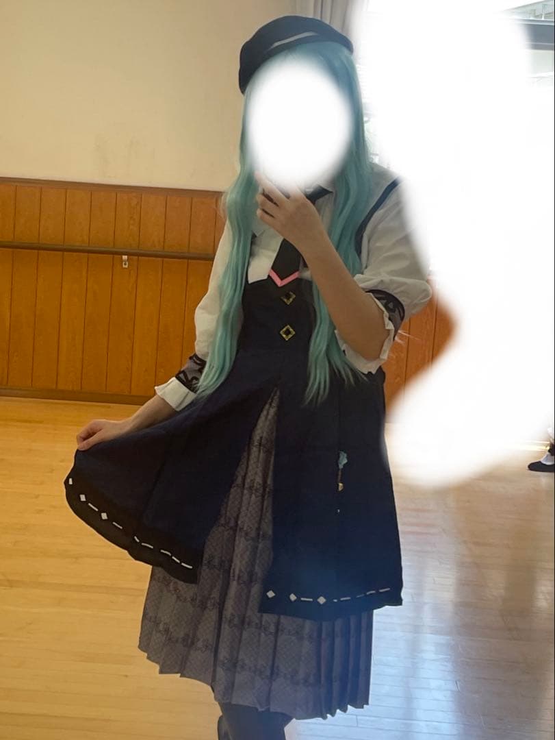 プロセカ 日野森雫 巡音ルカ ももいろの鍵 コスプレ衣装 ウィッグ
