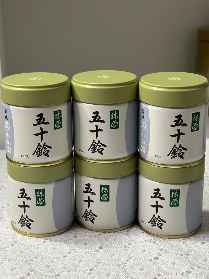 丸久小山園　抹茶　五十鈴40g缶x6個 五十鈴 | 抹茶 | 宇治 丸久小山園