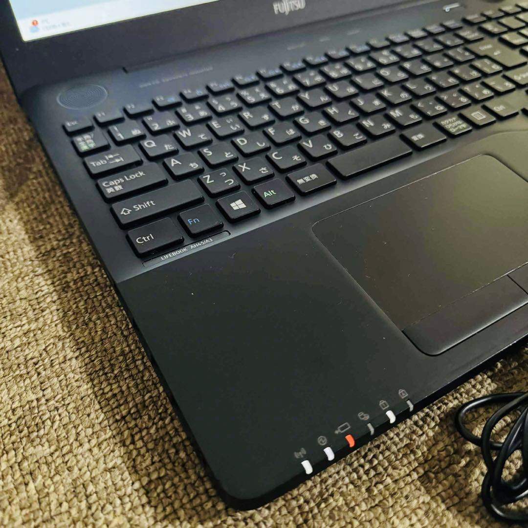 S226 富士通ノートパソコンSSD高速WEBカメラWindows11オフィス付