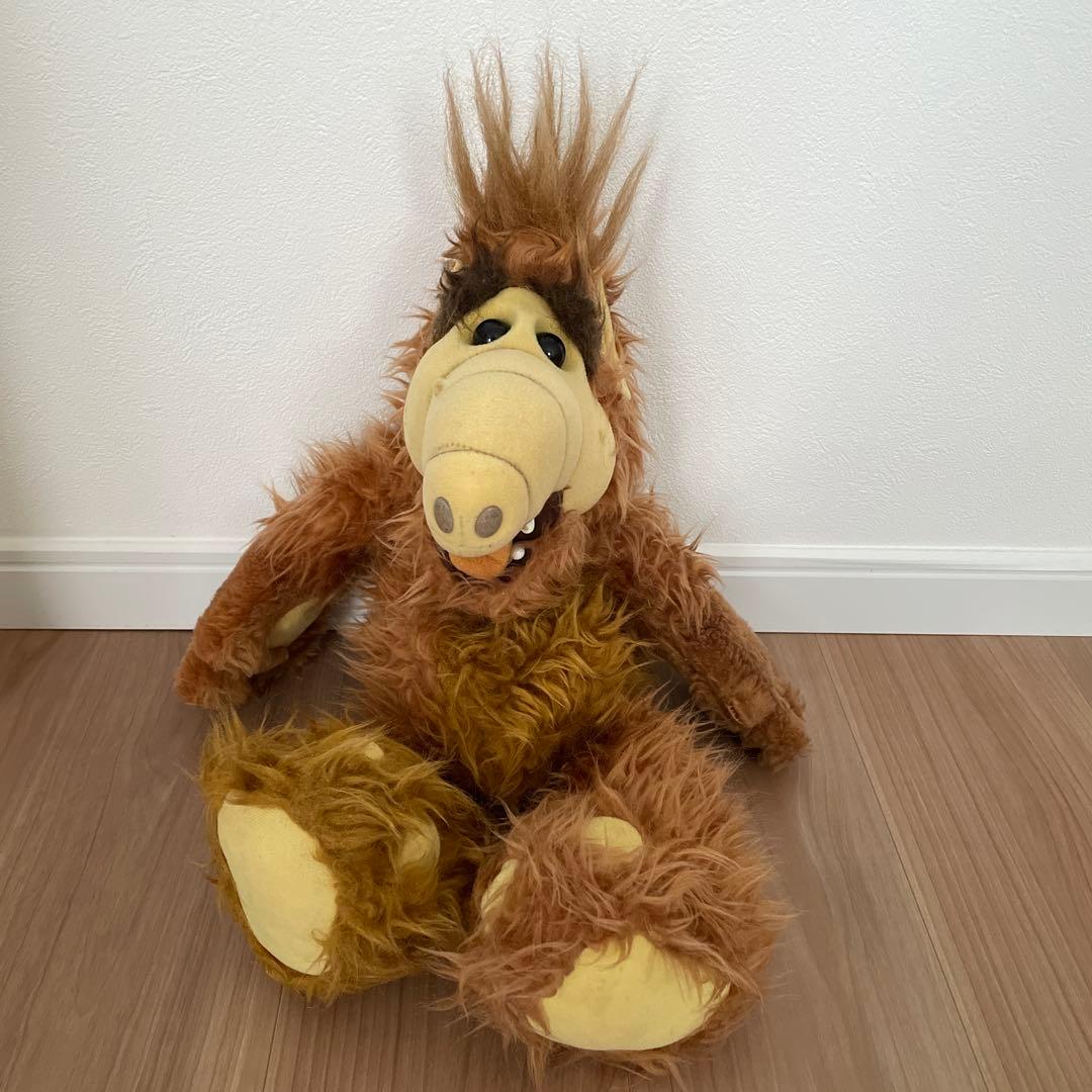 爆発アフロ専用vintage 80's海外ドラマ　ALF(アルフ)ぬいぐるみ 爆発アフロ専用vintage 80's海外ドラマ ALF(アルフ)ぬいぐるみ - メルカリ