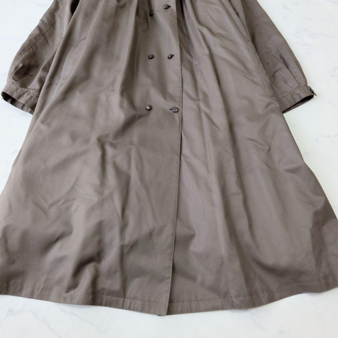 カネボウ ロングコート 3way シルク100% リアルファーライナー付き F