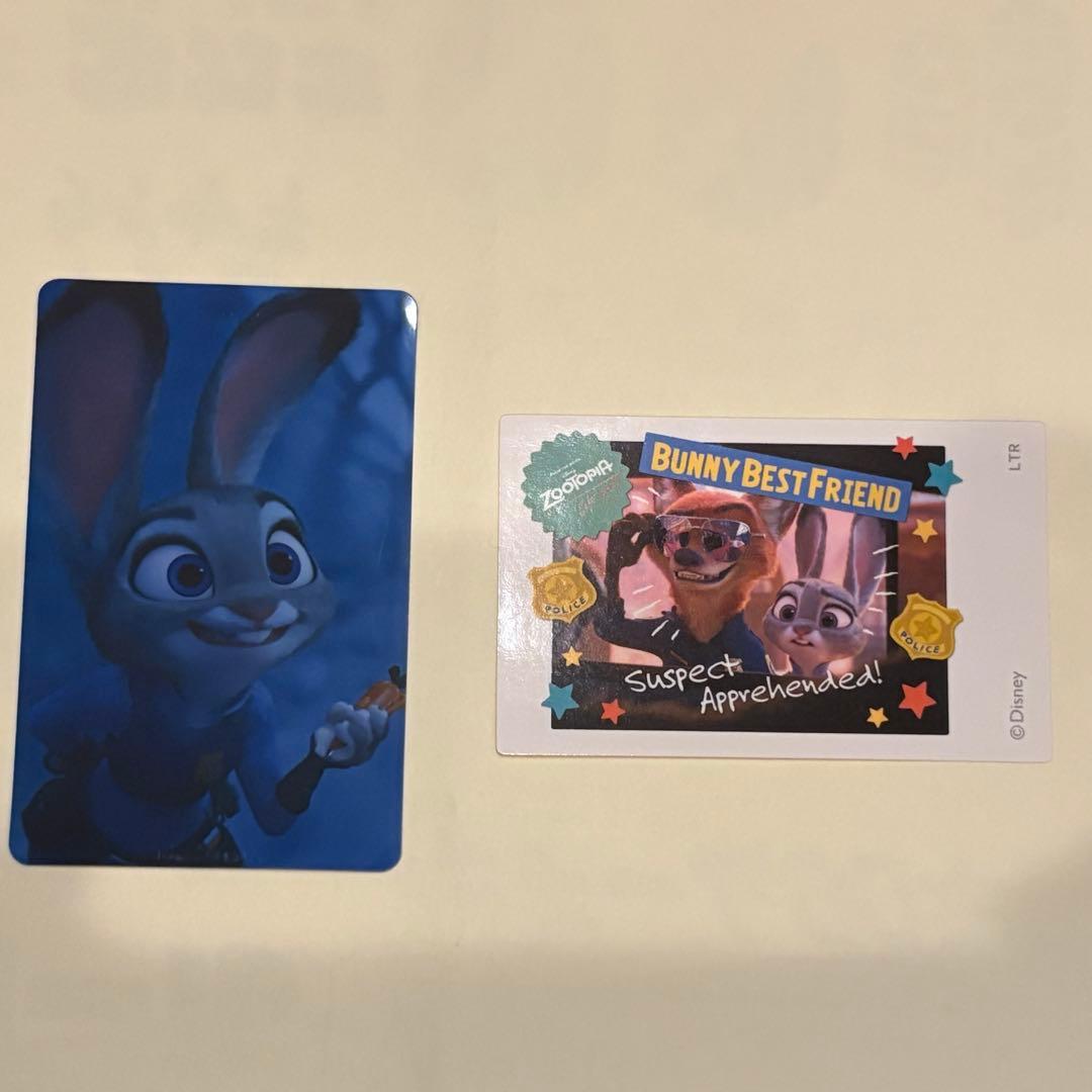 ズートピア カフェ 入場特典 予約特典 チェキ シール - メルカリ