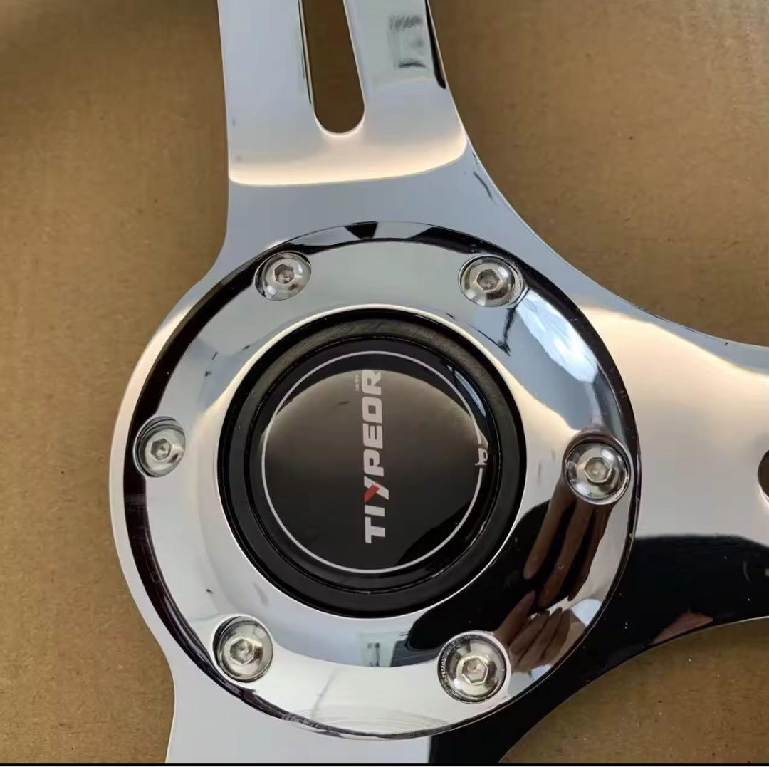 29パイ】小径 ウッドステアリング 旧車 - メルカリ