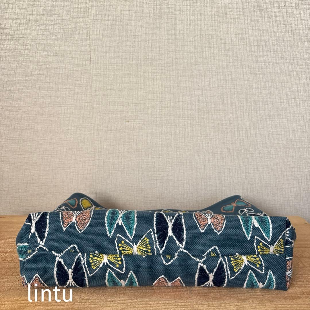 ハンドメイド＊sky flowerワンハンドルバッグ minaperhonen - メルカリ