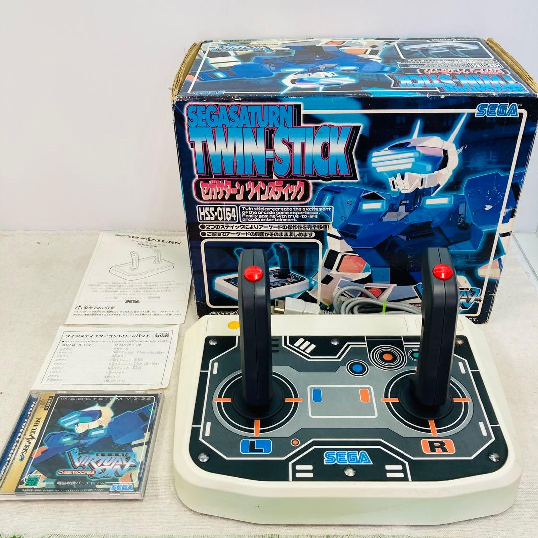 動作確認済 セガサターン ツインスティック バーチャロン HSS-0151 た9