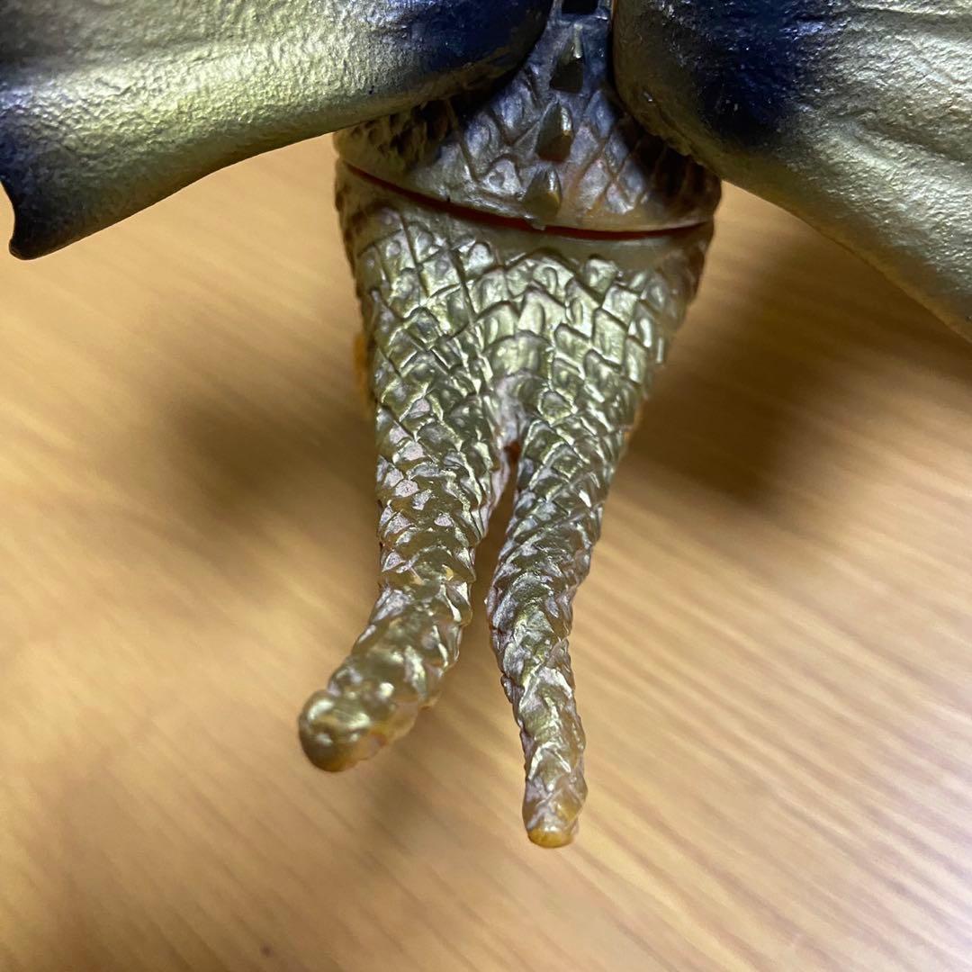 当時物】ポピー キングザウルスシリーズ キングギドラ ソフビ 5423