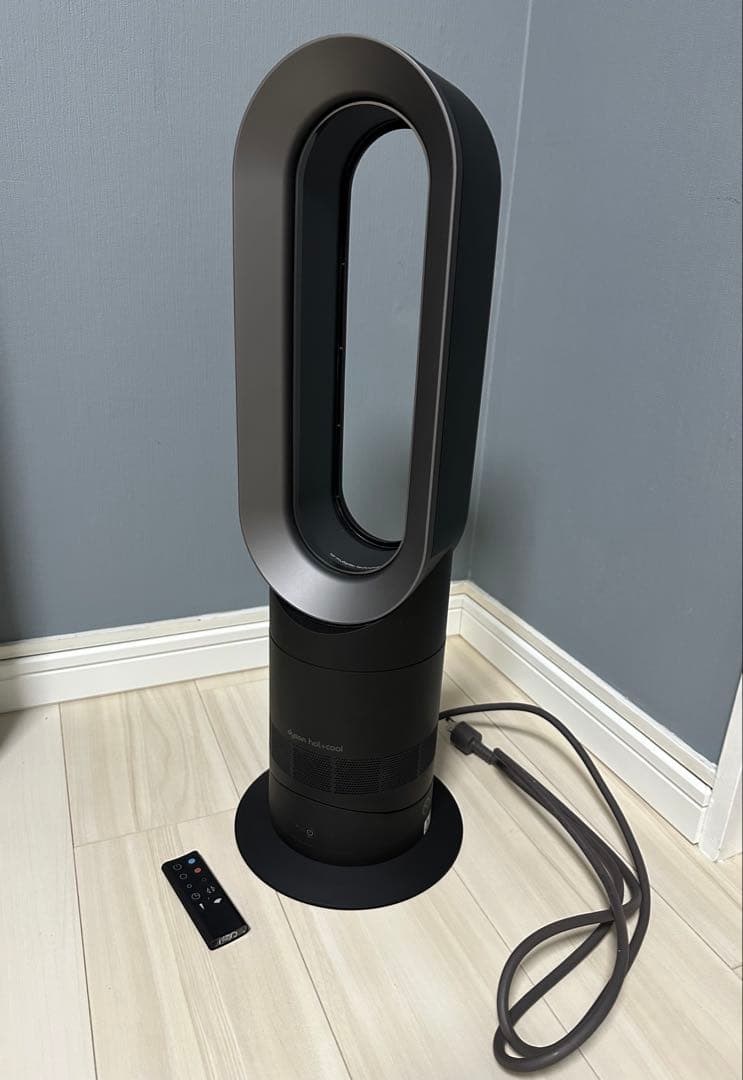 ようこむし ダイソン AM09 Hot+Cool 2023年購入 ダイソン Dyson Hot + Cool AM09 ファンヒーター [アイアン/サテン