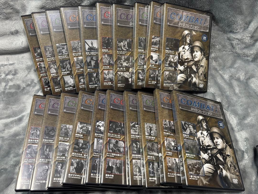 COMBAT! DVDコレクション全巻 1〜50巻+1巻 - メルカリ