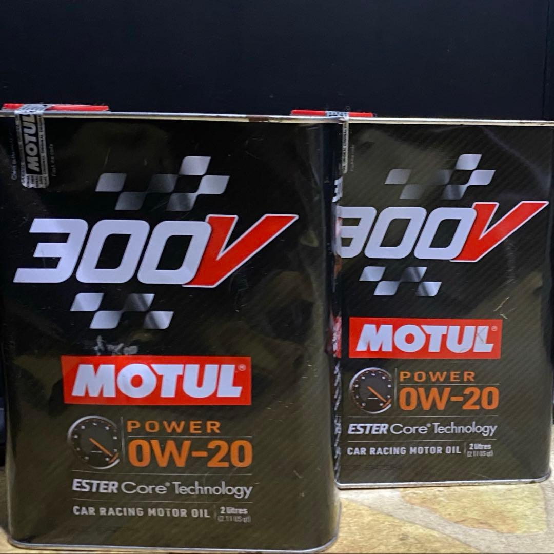 【未開封】MOTUL 300V 0W-20 エンジンオイル 2缶セット MOTUL（モチュール） [国内正規品]NEW MOTUL 300V POWER 【0W-20 2L×10
