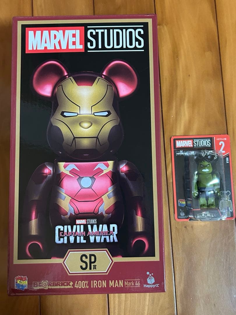 未開封】BE@RBRICK 400% アイアンマン Mark46 SP賞 - メルカリ