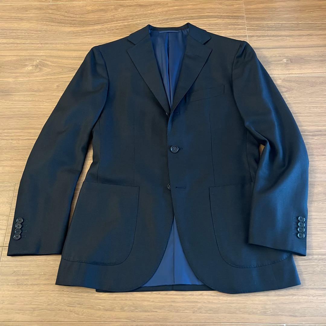 美品 BEAMS F テーラードジャケット ネイビー M BEAMS F（ビームスF） ジャケット テーラードジャケット HANDMADE