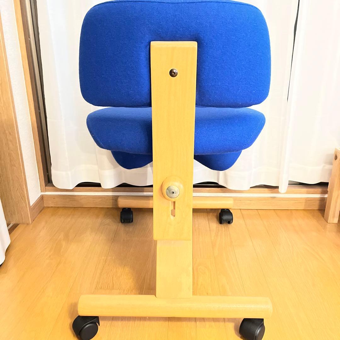 引き取り限定 Rybo Balans PARTNER 姿勢矯正チェア 青 - メルカリ