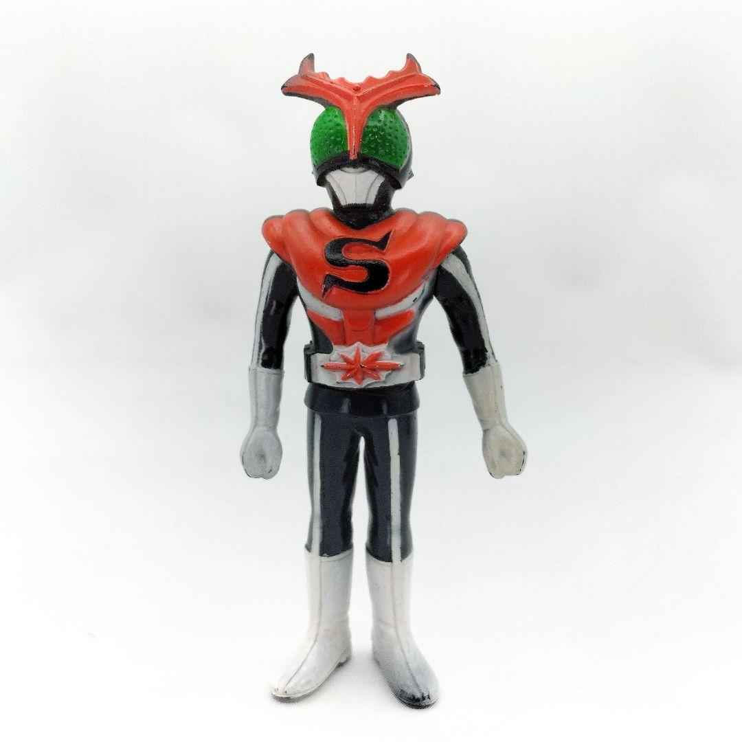当時物 ポピー 仮面ライダー ストロンガー ソフビ フィギュア レトロ