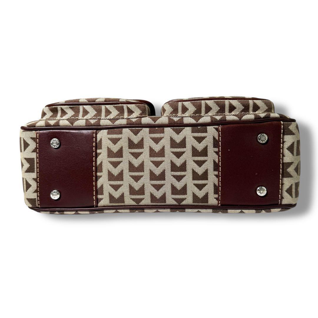 《激レア》マイケルコース ワンショルダー バック キャンバス レザー フラップ