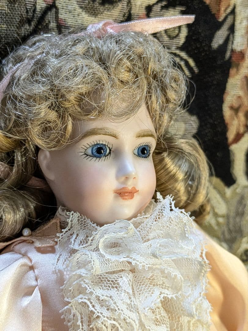 ビスクドール 28cm 1993 KM ビンテージ調 人形 コレクションドール