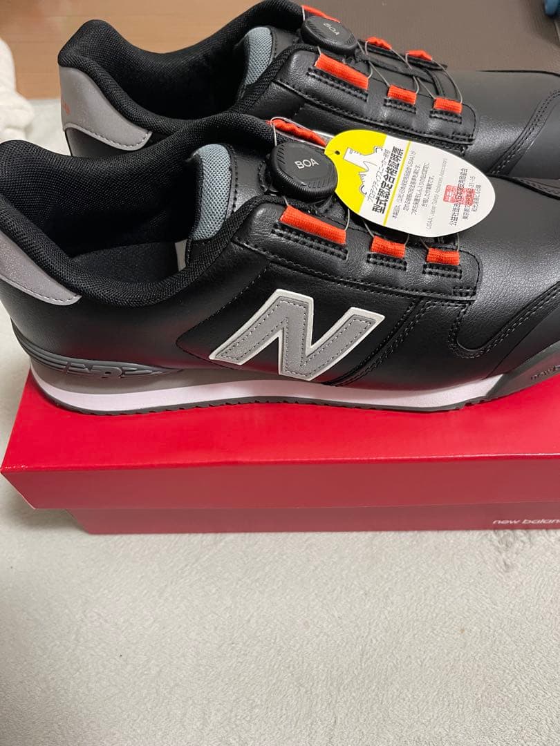 【新品27.0】New Balance 安全靴 BOAシステム搭載　BS-218 楽天市場】安全靴 NB ニューバランス BS-218 プロスニーカー BOA JSAA