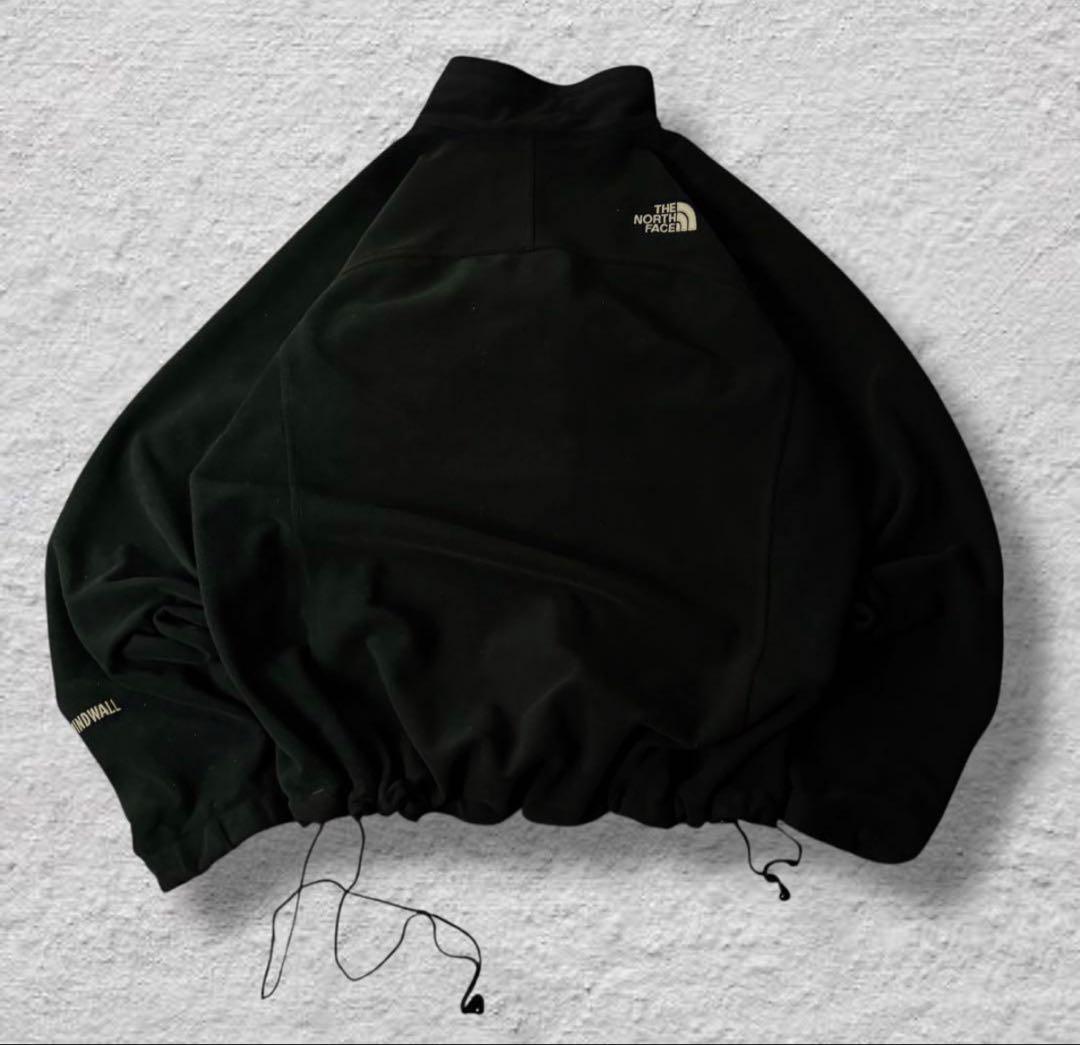 ノースフェイスソフトシェルジャケット90s古着vintageブラックUSA規格L