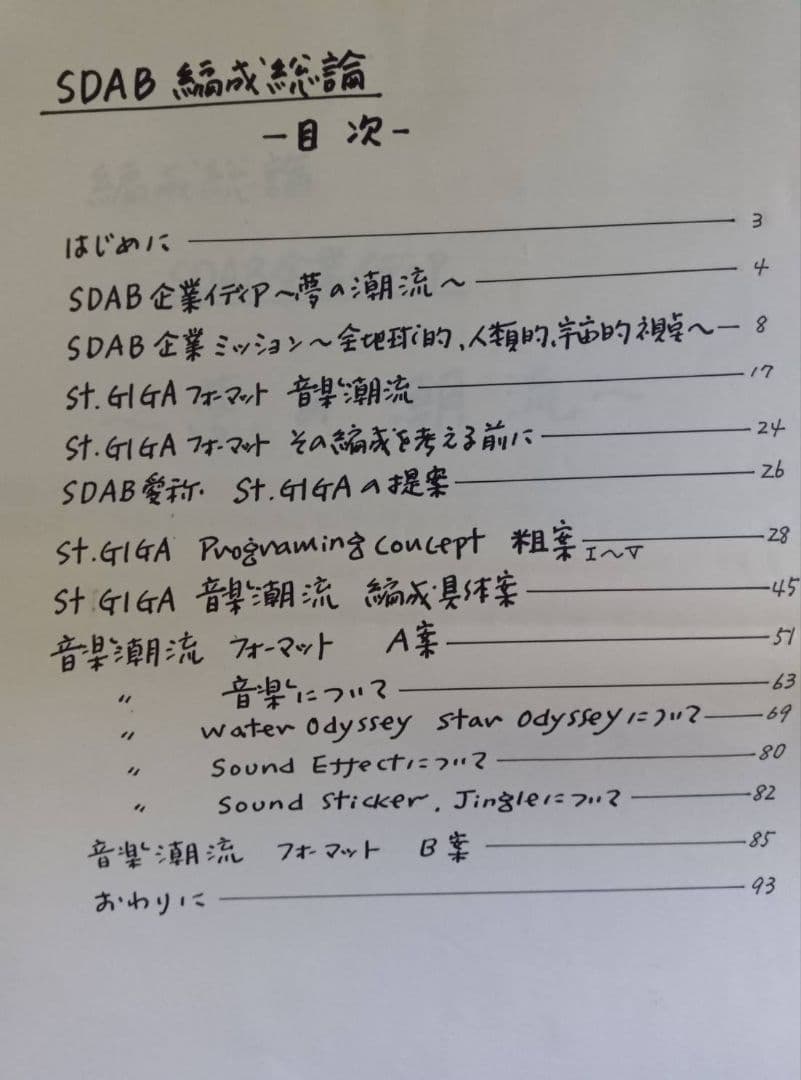 St.GIGA 夢の潮流 横井宏 第1稿 - メルカリ