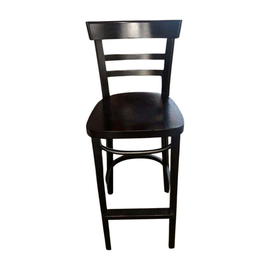 CRES クレス 曲木 ハイチェア カウンターチェア ダークブラウン