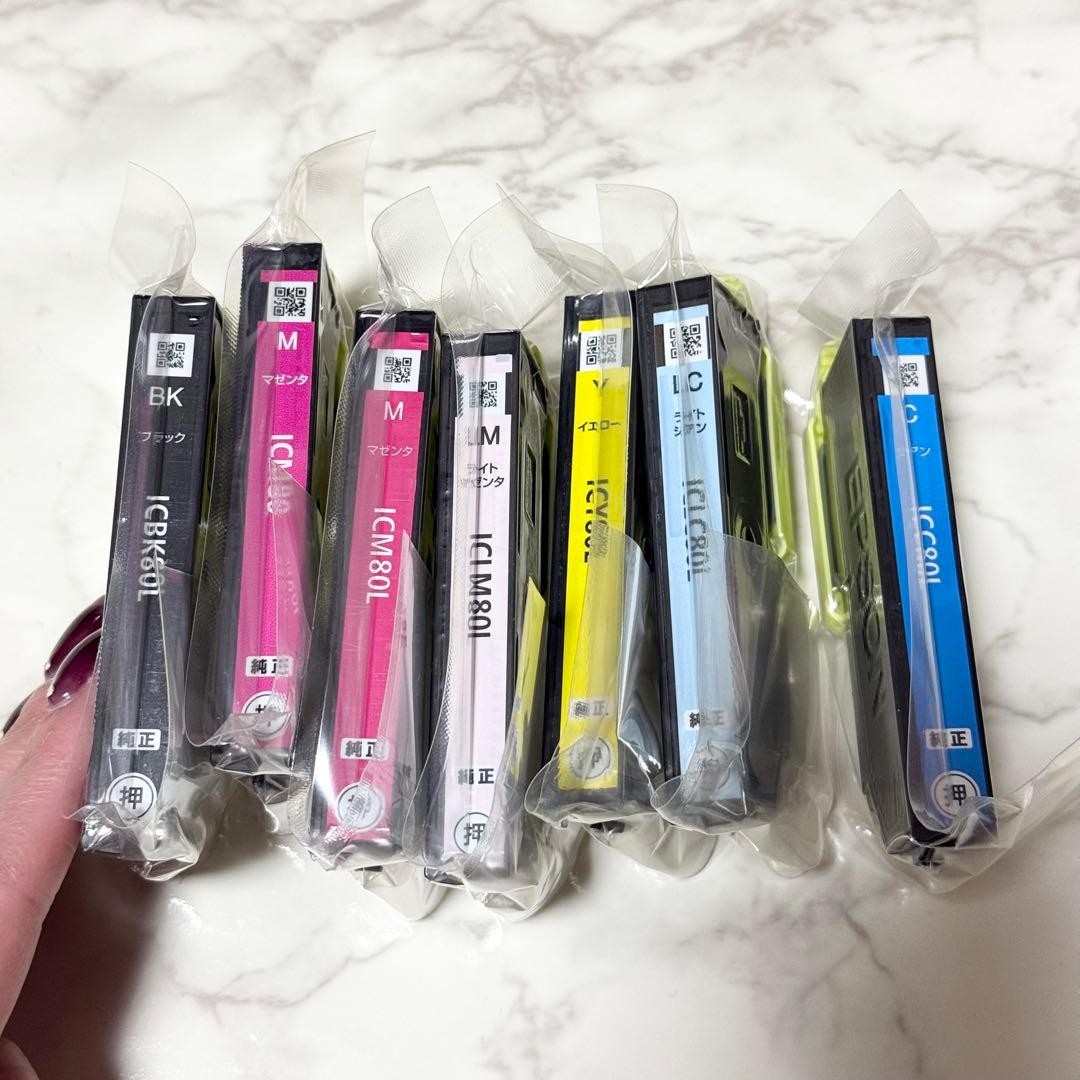 純正 EPSON エプソン IC6CL80L インク とうもろこし - メルカリ