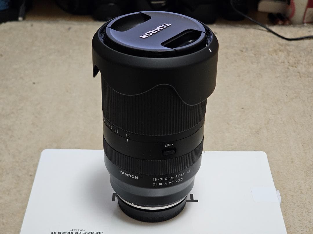 【使用極少】TAMRON 18-300mm f/3.5-6.3 フジXマウント用