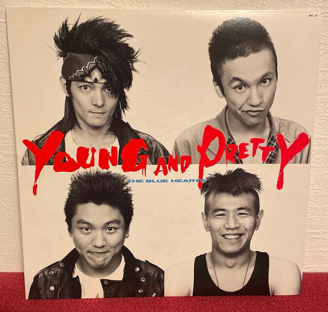 THE BLUE HEARTS レコード YOUNG GANG PRETTY - メルカリ