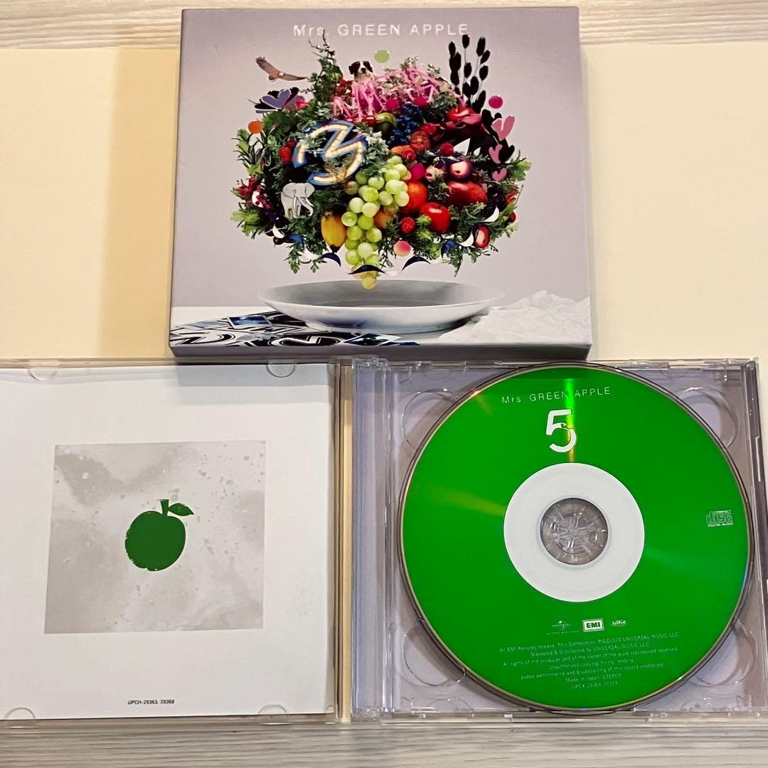 Mrs. GREEN APPLE 5 初回限定盤 - メルカリ