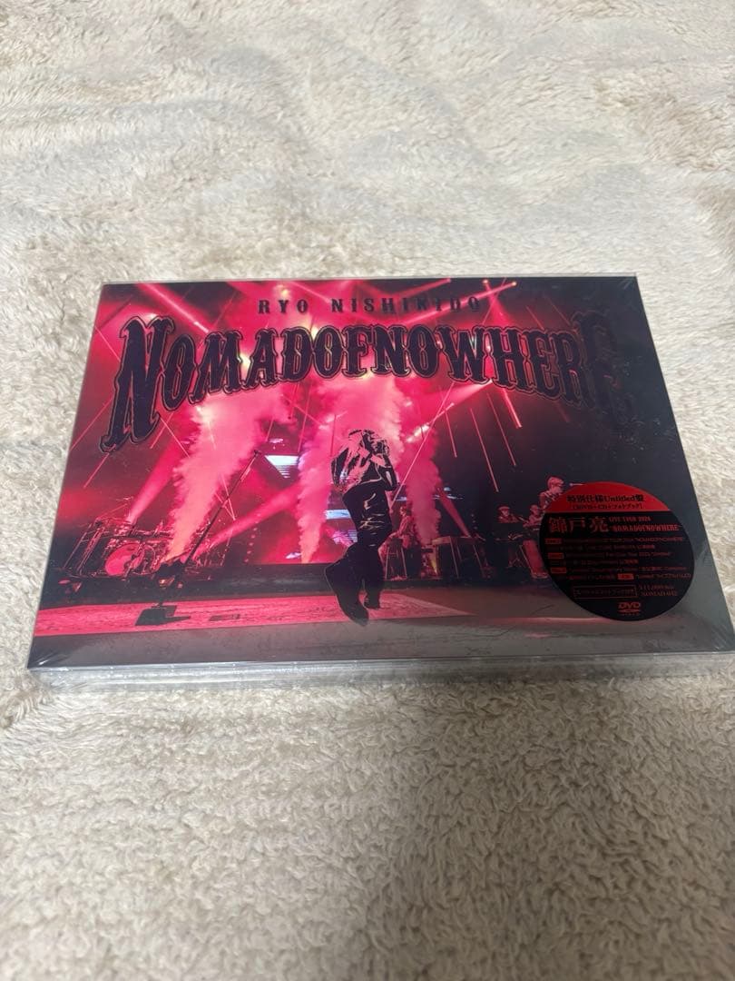 錦戸亮LIVE TOUR 2024 NOMADOFNOWHERE特別仕様盤 錦戸亮 LIVE TOUR 2024 ”NOMADOFNOWHERE”【初回限定盤】(2Blu-ray+