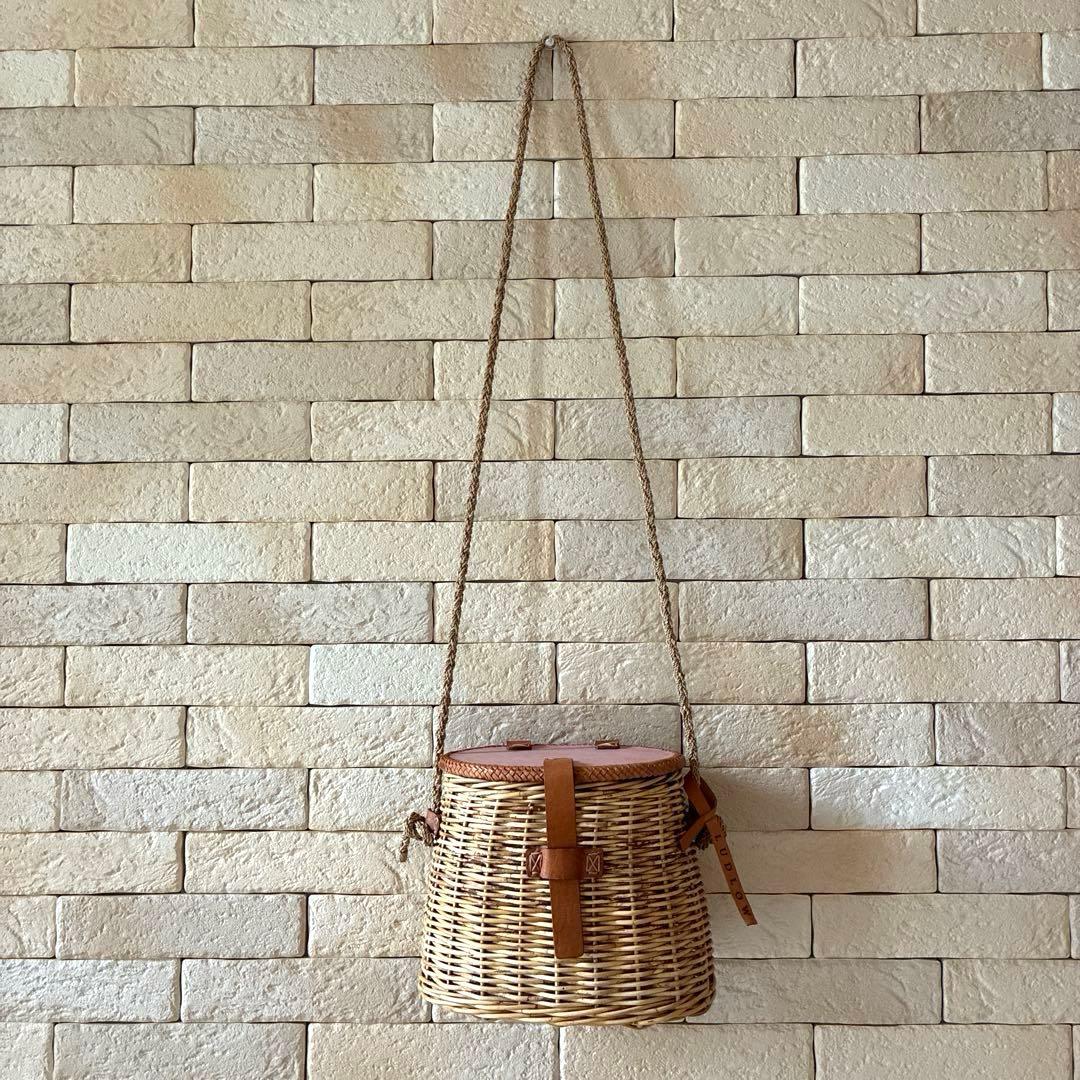 LUDLOW ラドロー ラタンポシェット 本革蓋限定コレクション - メルカリ