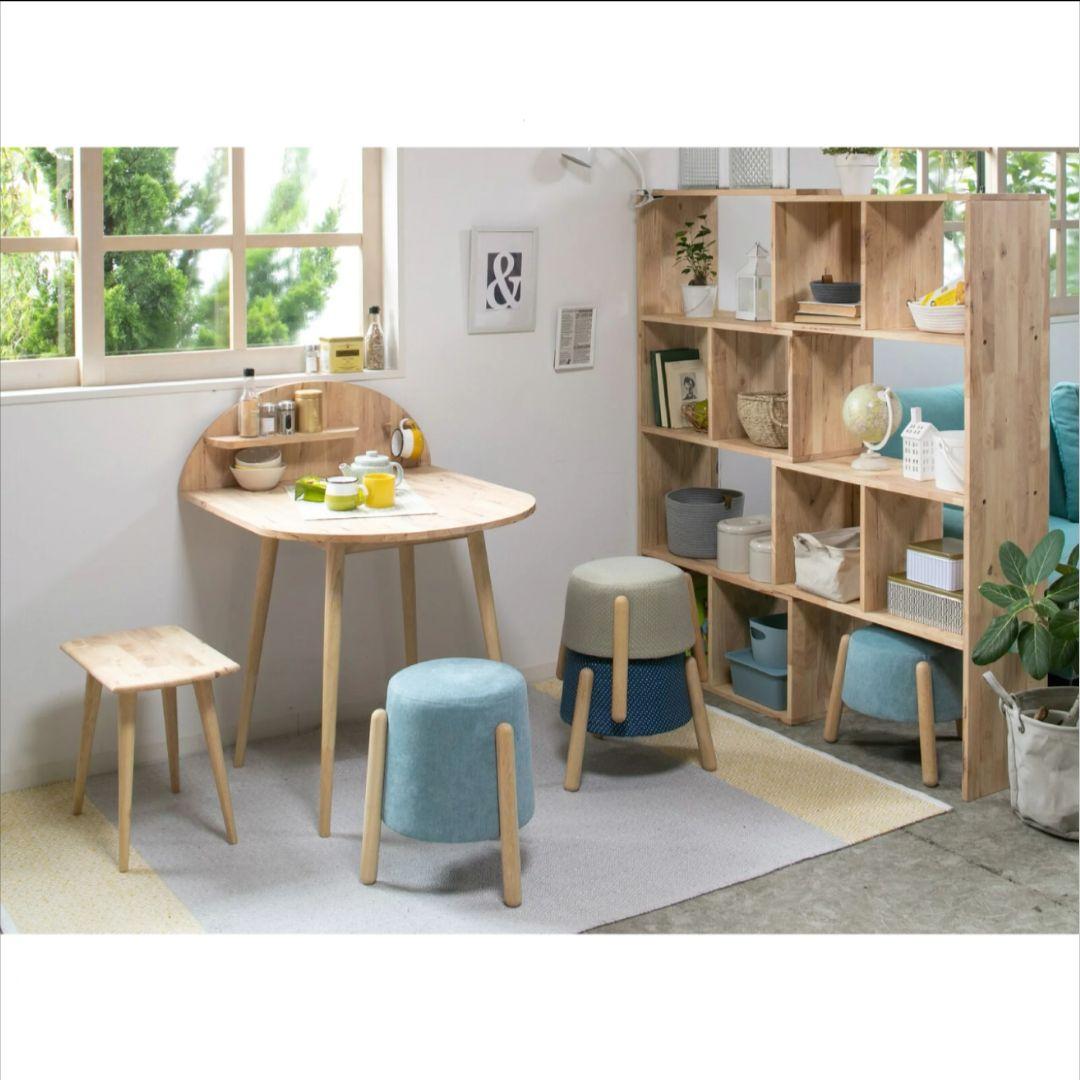 最終値下げ】ラバーウッドカウンターテーブルセット