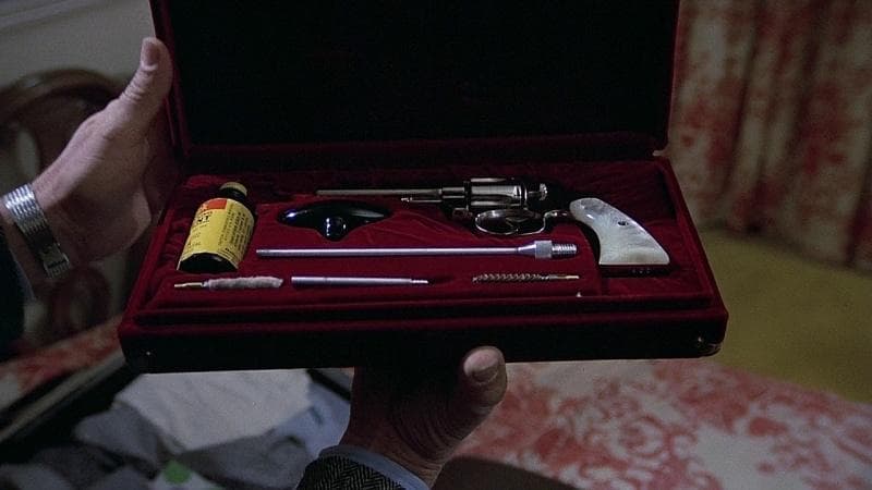 美品 タナカモデルガン コルトポリスポジティブSP ニッケル パール調