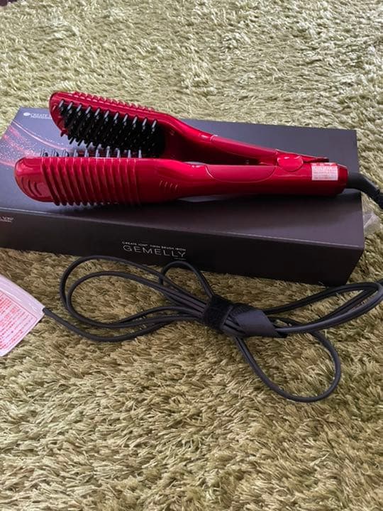 クレイツイオンツインブラシアイロン 楽天市場】【あす楽！送料無料！】クレイツ ツインブラシアイロン