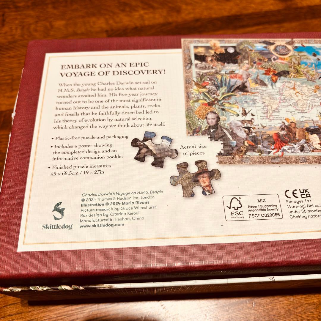 大英博物館 チャールズ・ダーウィン ジグソーパズル 1000ピース