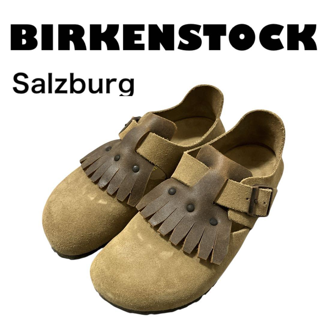 #303 ビルケンシュトック サボ サンダル フリンジ 廃盤 ザルツブルグ 36 303 ビルケンシュトック サボ サンダル フリンジ 廃盤 ザルツブルグ 36