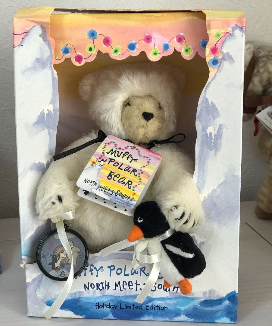 ノースアメリカンベア: \"Muffy PoLaR BeaR\" しろくまMuffy アーティスト作品、マフィー、他の縫ぐるみ販売