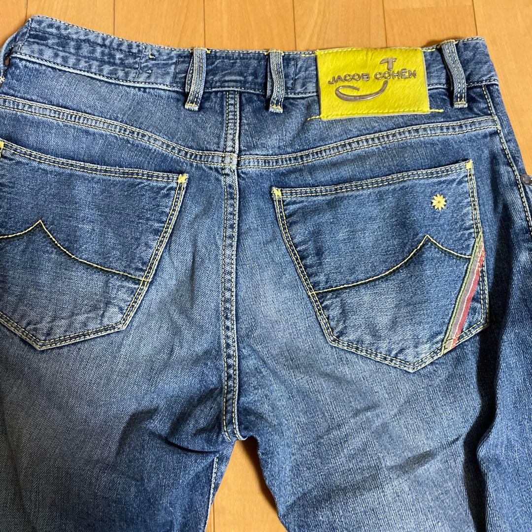 ヤコブコーエン 622 リミテッドエディション 30インチ ダメージデニム