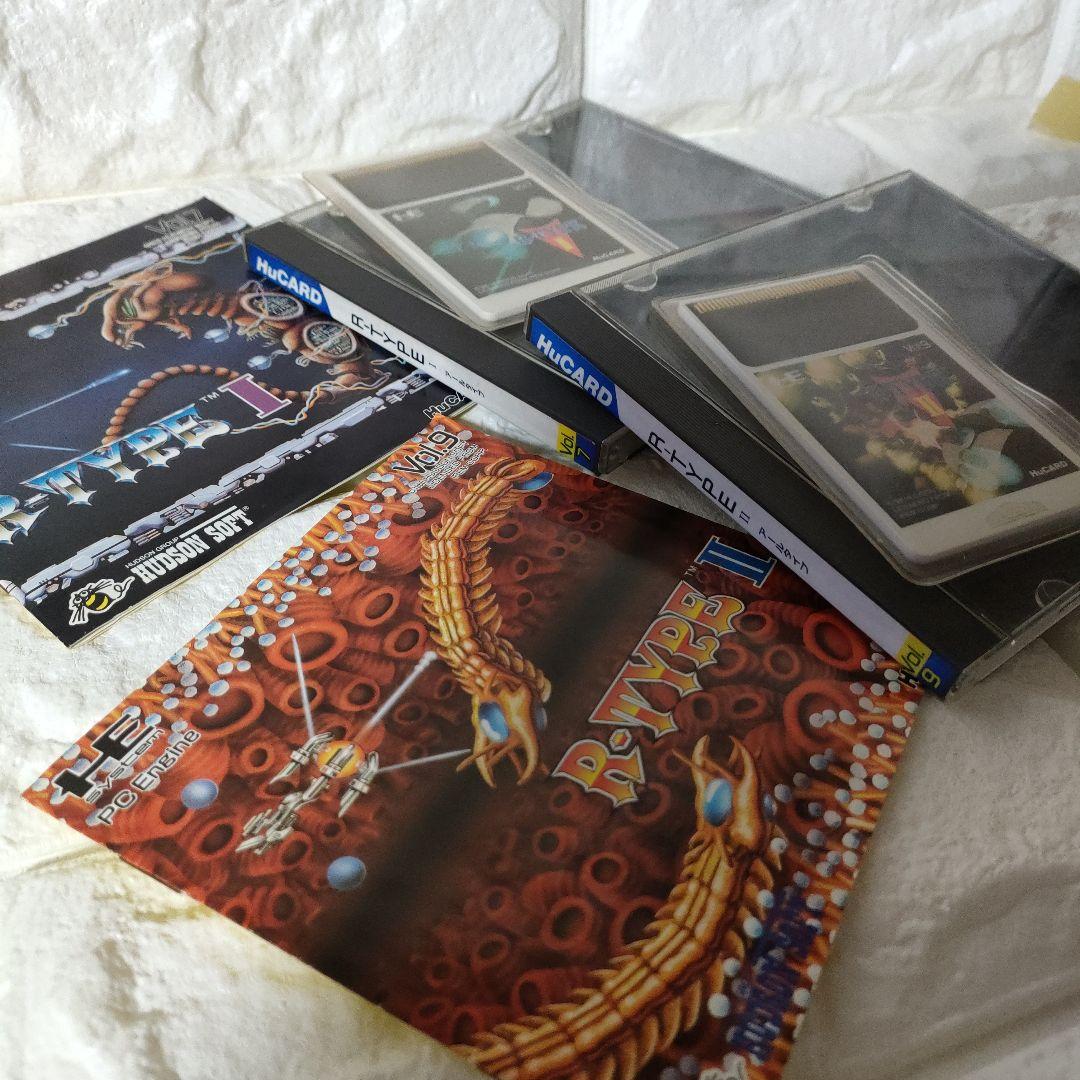 《ハドソン ゲーム》★PCエンジン『R-TYPEⅠ＆R-TYPEⅡ』※中古品