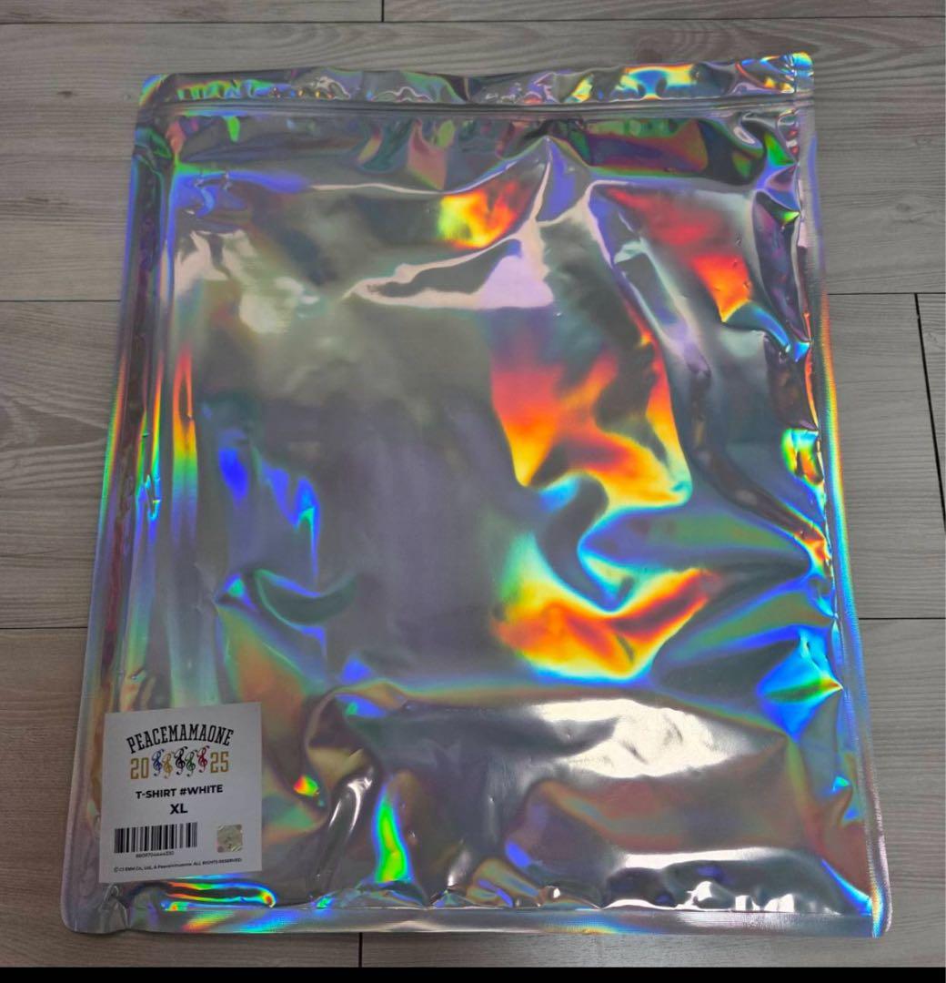 ジードラゴン peacemamaone 韓国 popup限定 Tシャツ 白 XL