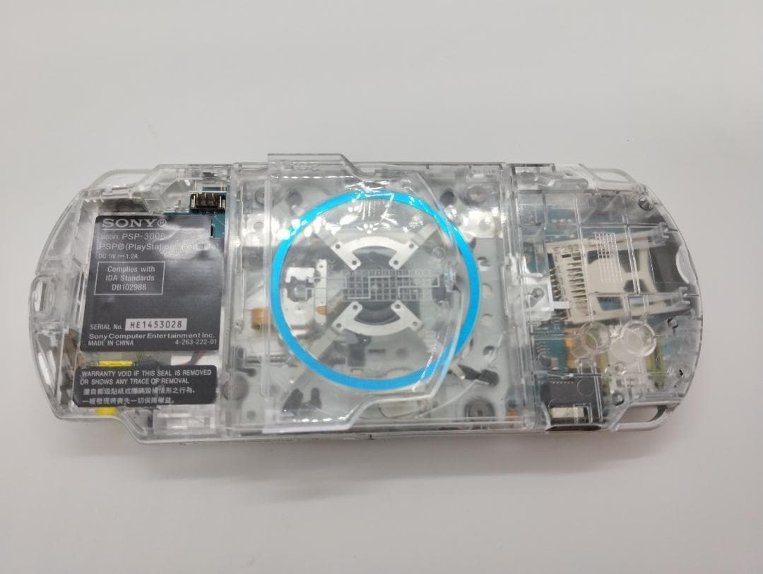 PSP 3000 すぐ遊べるセット【美品・カスタム】スケルトン - メルカリ